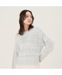 Pitta Re:)/ピッタリ Pitta Re:) 【Pitta Re:)】 ラメフェザー袖パフ ニットプルオーバー レディース/506989087