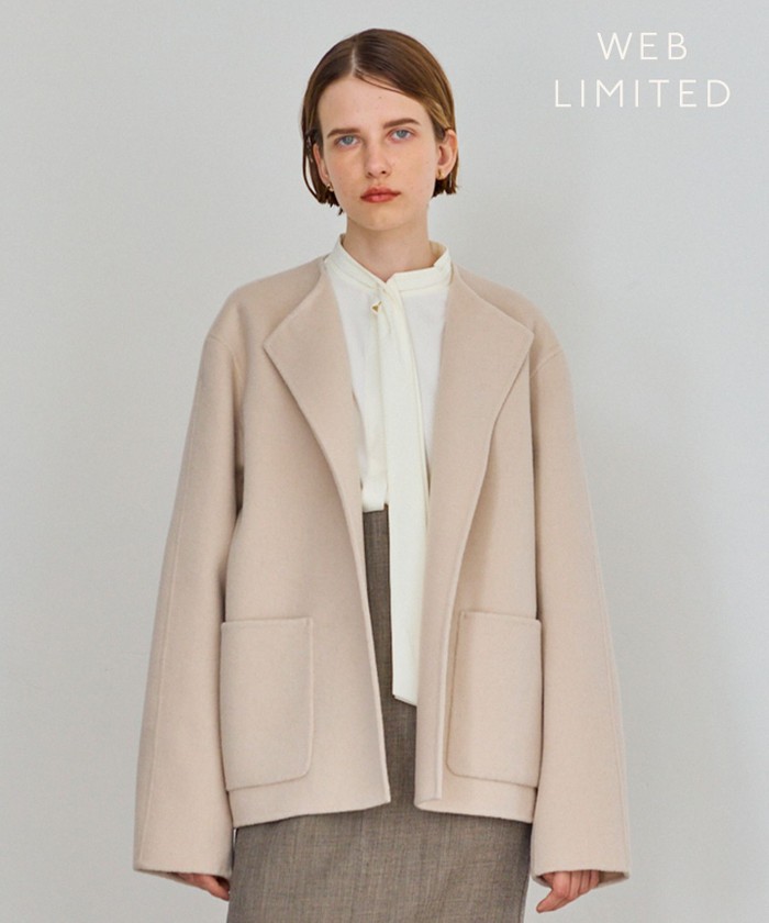 BEIGE ベイジ チェスターコート カシミア混 ベージュ BEIGE ベイジ チェスターコート 2