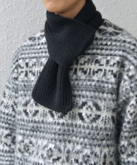 SHIPS any MEN/SHIPS any: ウール / カシミヤ ホールガーメント ニット マフラー◇/506989331