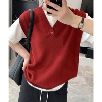 miniministore/ミニミニストア miniministore ニットベスト レディースチョッキ 重ね着/506989698