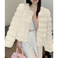miniministore/ミニミニストア miniministore エコファーコートショートファージャケット/506989707