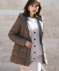 NIJYUSANKU/【新色追加/洗える/撥水加工】シレータフタ ミドル丈 ダウンコート/505740667