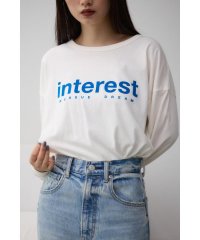 AZUL by moussy/フロッキーロゴプリントロングTシャツ/506992489