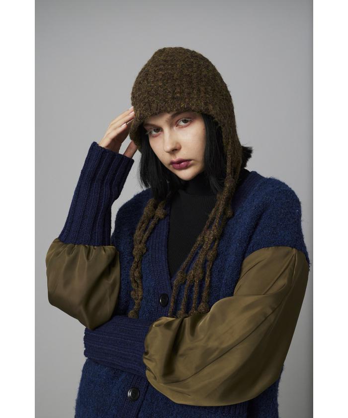 Knit hat(506992557) | ヘリンドットサイ(HeRIN.CYE) - d fashion