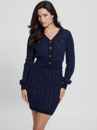 GUESS/ゲス GUESS TIFFANY Ls Vn Cardi Sweater/506992606