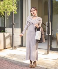 PROPORTION BODY DRESSING/チョーカーニットワンピース/506993043