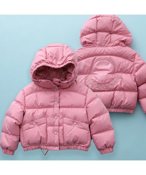 MONCLER キッズ　10A  フード付きピーコート(内側ダウン) モンクレール キッズ ダウン MONCLER ブランド 子供服 ダウンコート