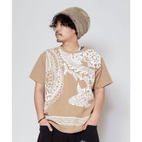 CAYHANE/【チャイハネ】洋輔×Amina メッカーTシャツ レッド/505430912