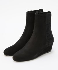 LANVINCOLLECTION(SHOES)/バックニットウェッジショートブーツ/506841765