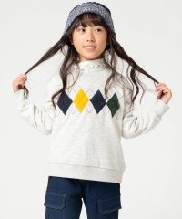 COMME CA ISM KIDS/アーガイルモチーフ 長袖トレーナー/506873591