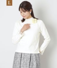 TO BE CHIC(L SIZE)/【L】レーヨンポリエステル プルオーバーニット/506966627
