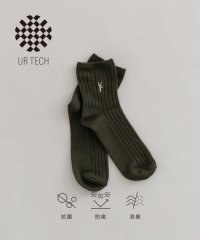 URBAN RESEARCH/『UR TECH』ワイドリブ刺しゅうソックス/506972107