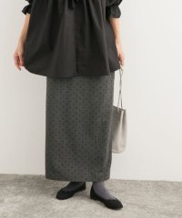 URBAN RESEARCH DOORS/フロッキードットナロースカート/507001667