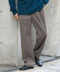 URBAN RESEARCH ROSSO/『WEB限定』ヘリンボーンワイドイージースラックス/507001691