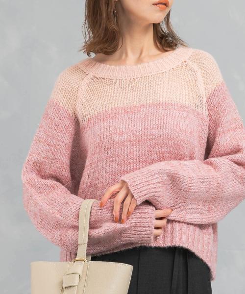 URBAN RESEARCH ROSSO / アーバンリサーチ ロッソ 『WEB限定』ドッキングラメニット アーバンリサーチ ロッソ URBAN RESEARCH ROSSO 『WEB限定