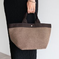 I NEED MORE SHOES/アイニードモアシューズ I NEED MORE SHOES HERING BONE CLASSICAL TOTE 【abbie】/507004084