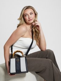 GUESS/ゲス GUESS KERIMA Bamboo 2 Compartment Mini Tote/507004248