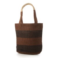 EARTH MADE/アースメイド EARTH MADE E7414 JUTE BORDER TOTE/507004443