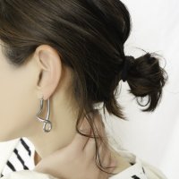 Noelmarket/ノエルマーケット Noelmarket ピアス 金属アレルギー対応 フープピアス つけっぱなし 大きめ シンプル ステンレス 人気 両耳用 レディース アクセサ/507004775
