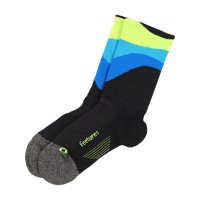 feetures/フィーチャーズ Feetures 陸上/ランニング ソックス ELITE LIGHT CUSHION MINI CREW_RythmicBlack 440004/507004799