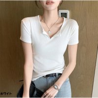 And Kawaii/アンドカワイイ And Kawaii Tシャツ きれいめ 半袖 トップス カジュアル 韓国/507004994
