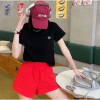 And Kawaii/アンドカワイイ And Kawaii 半袖Tシャツ カジュアル ショート丈 夏服 レディース 韓国ファッション/507004999