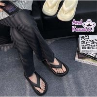 And Kawaii/アンドカワイイ And Kawaii 厚底トングサンダル レディース スリッパ シャワーサンダル ビーチサンダル トングサンダル 滑り止め 外履き 室内履き ア/507005014