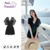 And Kawaii/アンドカワイイ And Kawaii ワンピース水着 ビキニ ワンピース タンキニ 小胸 レディース 女の子 体型カバー【返品不可商品】/507005040