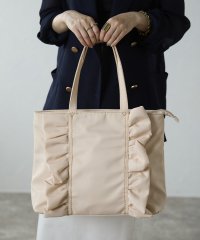 GUSCIO/グッシオ GUSCIO ナイロンフリルトートバッグ A4対応/507005076