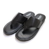 pointer/【本革】 サンダル メンズ トングサンダル メンズサンダル 本革 黒 軽量 疲れにくい 歩きやすい PO2001/507005251