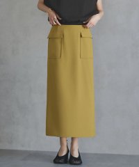 ELFRANK/エルフランク ELFRANK フロントポケットロングタイトスカート【洗える】/507005430