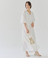 RASW/ラス RASW インナー付きストライプボリュームワンピース/507005574