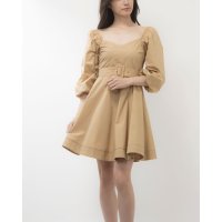 GAUDI/ガウディ GAUDI コットンポプリンペンタゴンネックミニワンピース/507005810