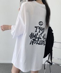 VIVIDLADY/ビビッドレディ VIVIDLADY 前後ロゴ入り半袖Tシャツ レディース 夏/507005973