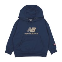 new balance/ニューバランス New Balance ジュニア スウェットパーカー スタックドロゴ スウェットフーディ_吸水速乾 ABT45506/507006018