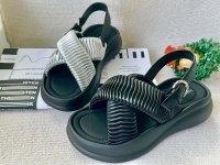 Tomieco/トミエコ Tomieco スポーツサンダル ふわふわプリーツベルト バックバンド仕様/507006026