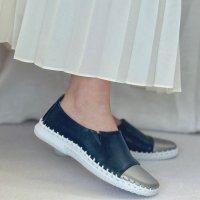 Tomieco/トミエコ Tomieco 本革仕様 カラーコンビスニーカー スリッポンスニーカー/507006038