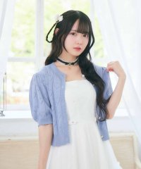 ROJITA/ロジータ ROJITA ハート柄ニットカーディガン/507006234