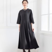 LELTKS/トウキョウソワール 東京ソワール WEB限定｜とにかくゆったり夏用ブラックフォーマルワンピース ご家庭で洗えて涼しいワンピース 葬式 葬儀 通夜 告別式 お盆 /507006241