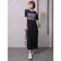 READY MADES/レディメイド LADYMADE チュールビスチェレイヤードカットワンピース/507006297