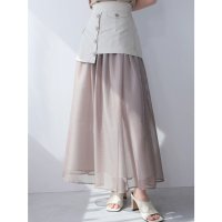 READY MADES/レディメイド LADYMADE ワークポケットメッシュスカート/507006314