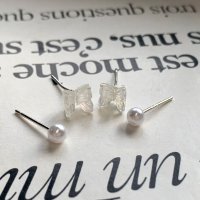 non-hedge/ノンヘッジ non－hedge オーロラ蝶プチピアス/507007244