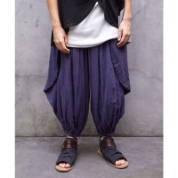 CAYHANE/【チャイハネ】ダブルガーゼMEN'S変形パンツ ブラウン/507007532