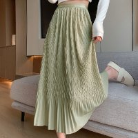 shoppinggo/ショッピングゴー shoppinggo マーメイドスカート ランダムプリーツ レディース 春 夏 美脚 ペンシルスカート オフィス OL デート 動きやすい 美/507008278