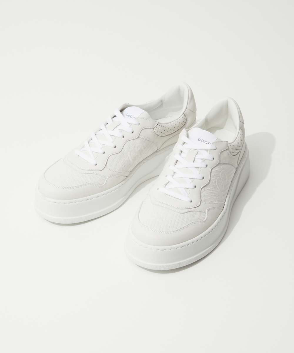 GUCCI GGエンボスススニーカー