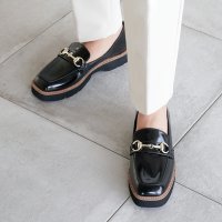I NEED MORE SHOES/アイニードモアシューズ I NEED MORE SHOES TRACK SOLE BIT LOAFERS 【saanvi】/507008593