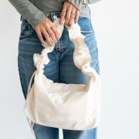 I NEED MORE SHOES/アイニードモアシューズ I NEED MORE SHOES GATHERED HANDLE 2WAY NYLON BAG 【yumi】/507008598