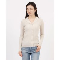 LOEUVRE/ルエブル LOEUVRE Open collar knit/507008723