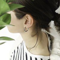 Noelmarket/ノエルマーケット Noelmarket ピアス 金属アレルギー対応 フープピアス つけっぱなし 細め シンプル 人気 両耳用 レディース アクセサリー 女性 男/507008840