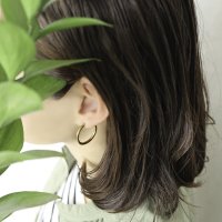 Noelmarket/ノエルマーケット Noelmarket ピアス 金属アレルギー対応 フープピアス つけっぱなし 細め シンプル 人気 両耳用 レディース アクセサリー 女性 男/507008840